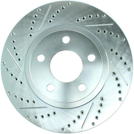 Centric Parts SELECT DRILLED/SLOTTED BRAKE ROTOR 227.62055R